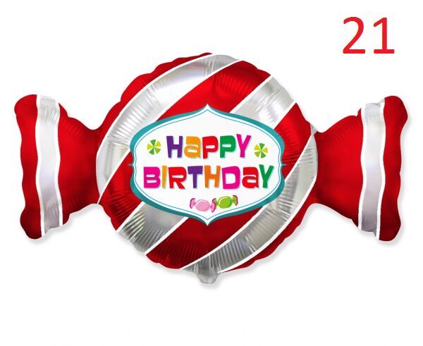 Foil balloon with helium (1 pc.) #116