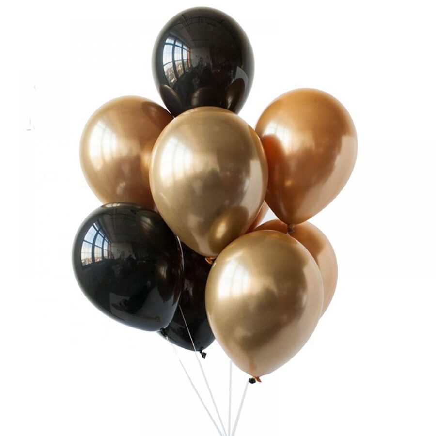 Chrome balons ar hēliju 1 gab.(30cm) 