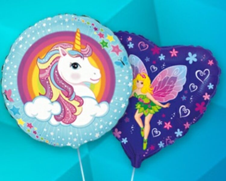 Foil balloon with helium (1 pc) #110